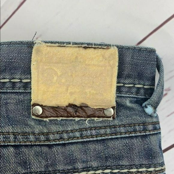 Departed Men's Slim‎ Straight Distressed Wash Jeans Size 32 x 30 - Picture 5 of 8